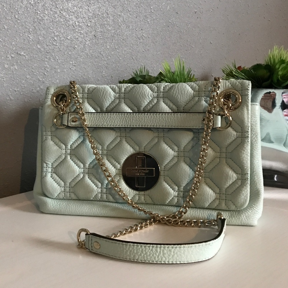 Kate Spade Robins Egg Blue Cross Body Bag